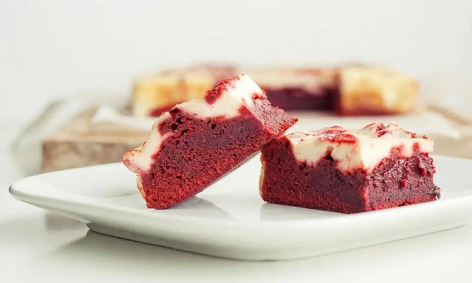 Velvet Red Brownie