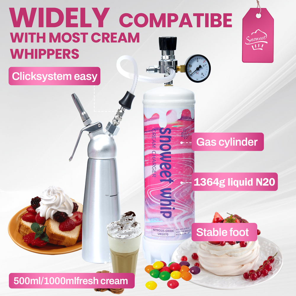 
                  
                    Snoweet Whip Rainbow Candy Whipped Cream Chargers
                  
                
